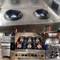 kompor restoran bekas siap pakai