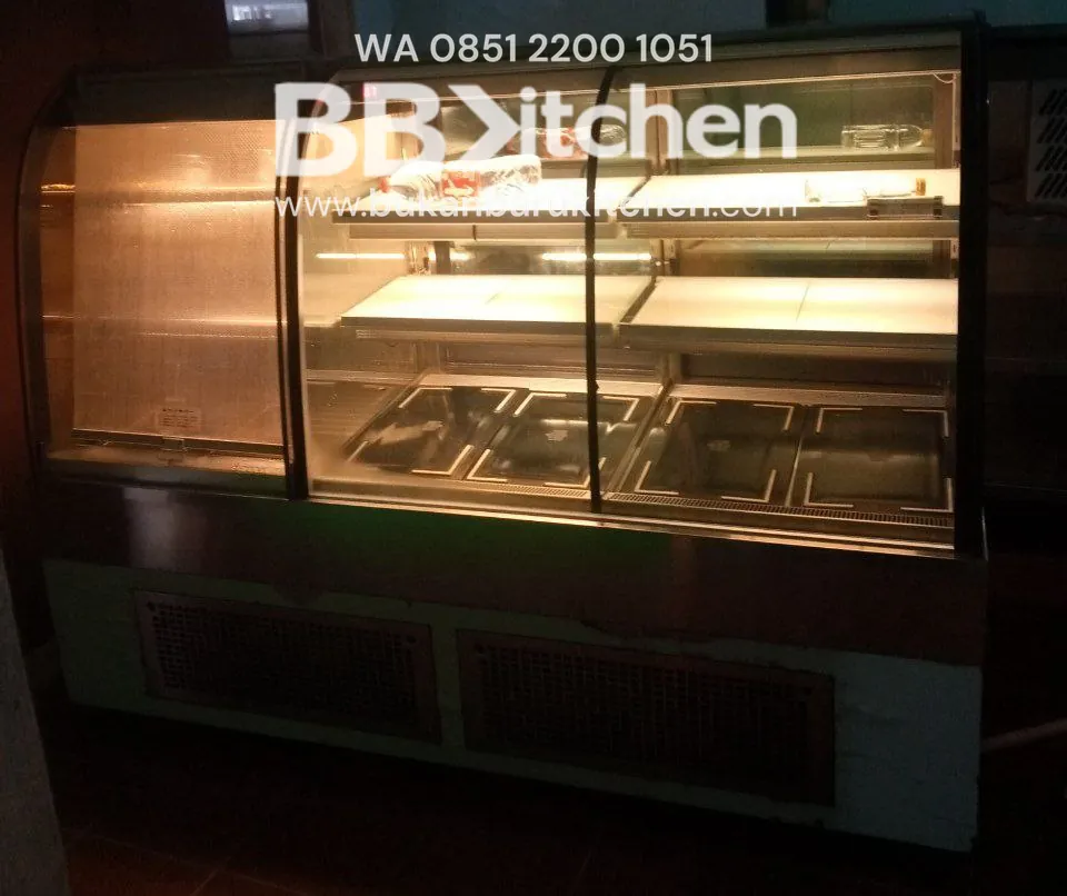 Cake Showcase Kombinasi Open Chiller KINCO P180 x L70 x T135 cm