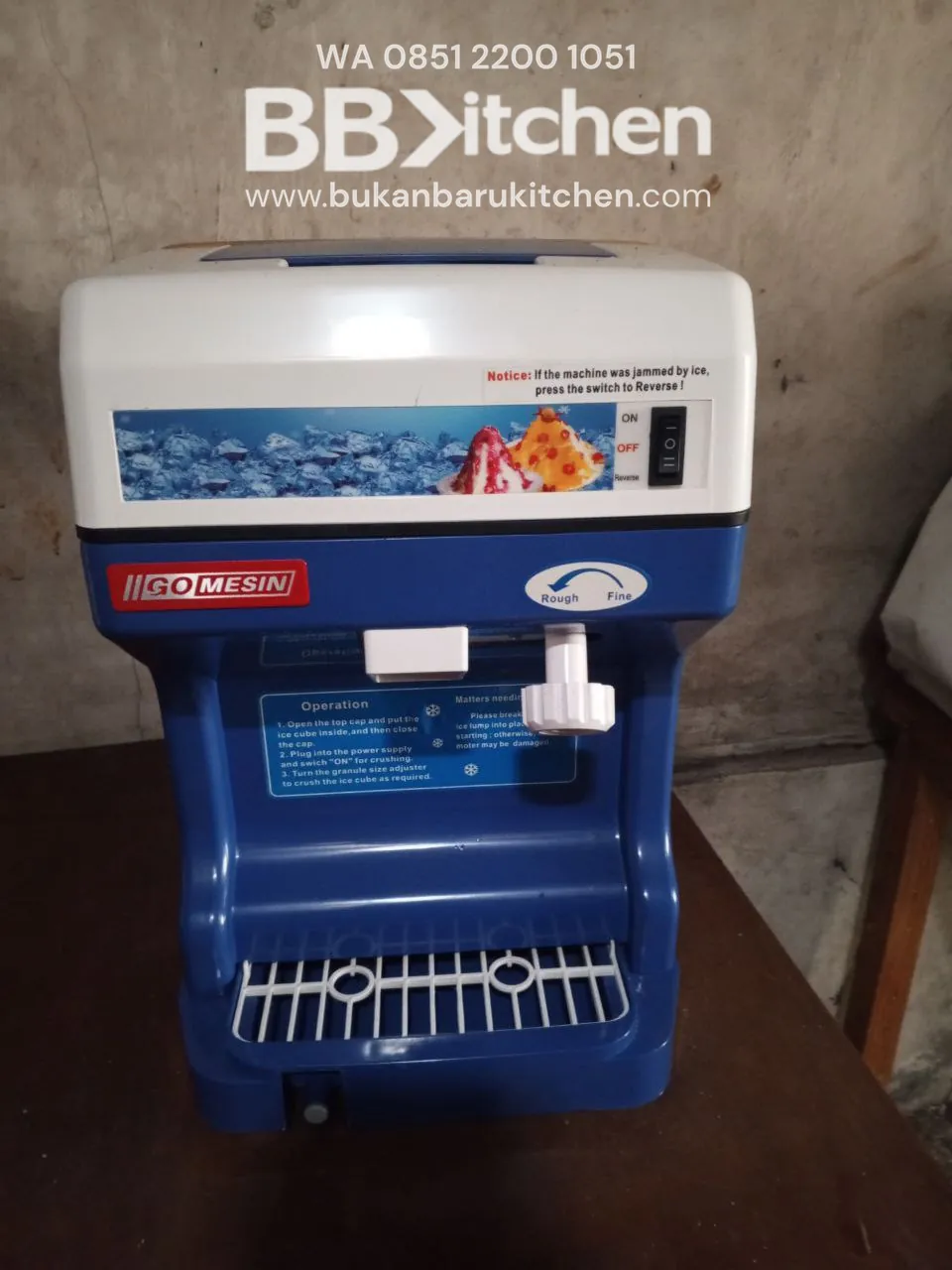 Mesin Ice Serut Bekas 6 Bulan