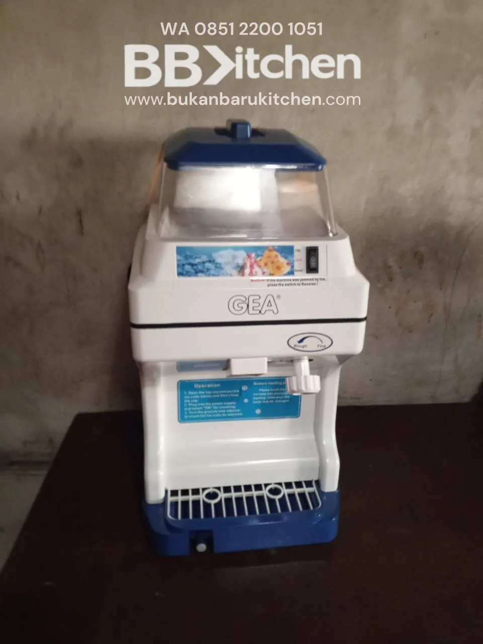 Mesin Ice Serut Bekas Kondisi Joss