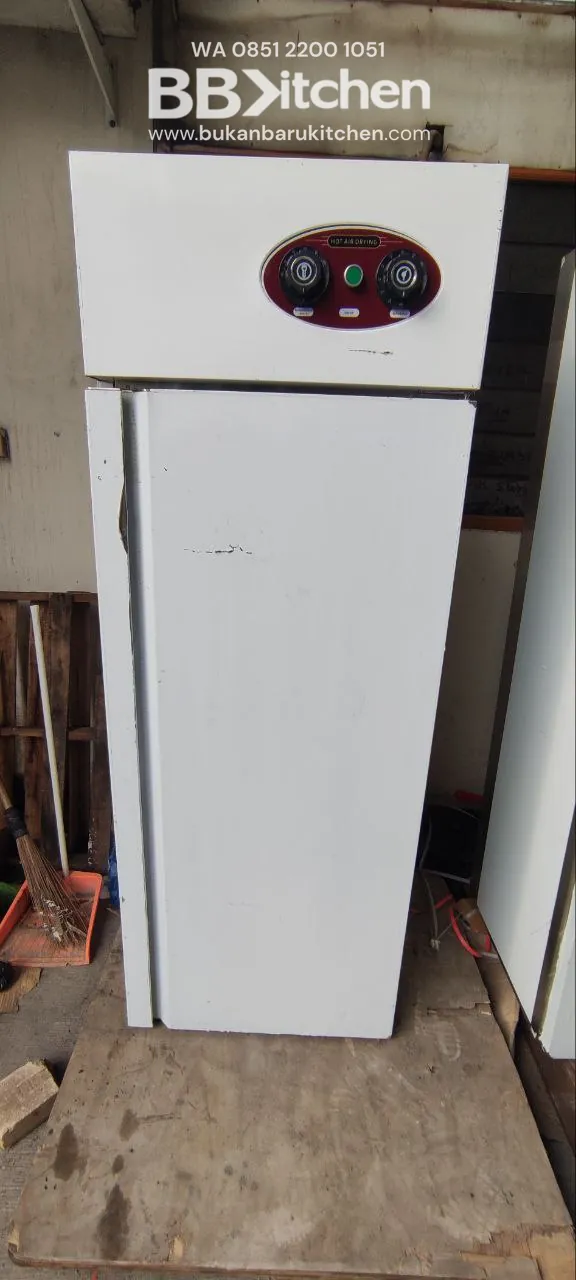 Pengering Ompreng Listrik 1 Pintu Kapasitas 210-240 Ompreng