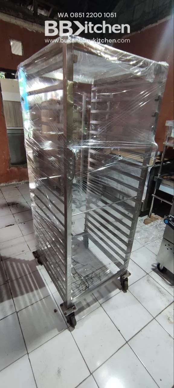 Rak Troli 18 Tray Ukuran 65x60x155 foto 2