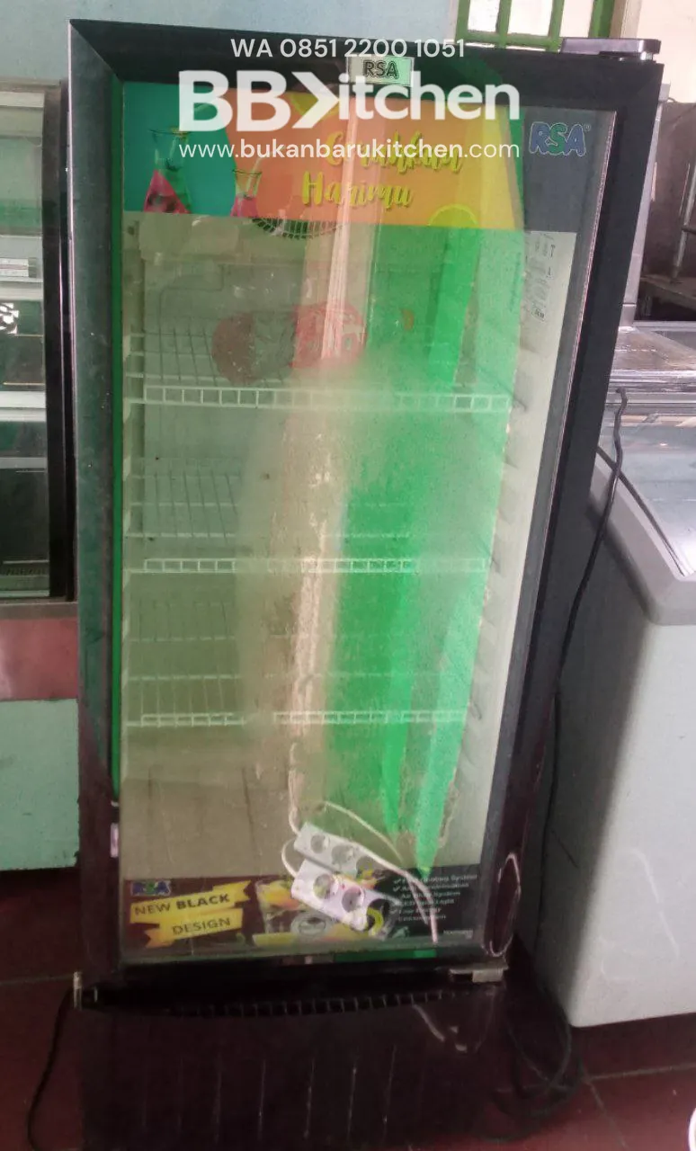 Showcase 1 Pintu RSA AGATE-200.N Kapasitas 192 L