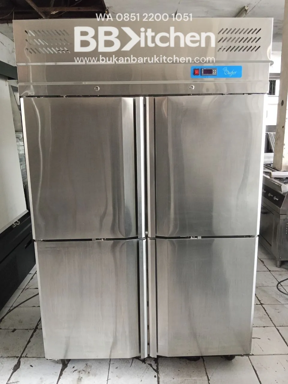 Chiller 4 Pintu Cefer Kapasitas 1000L