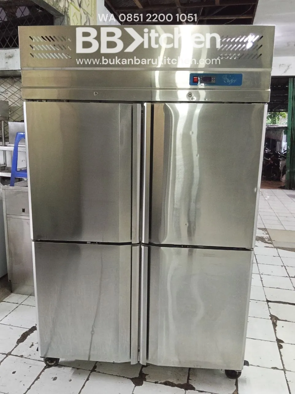 Chiller 4 Pintu Cefer Kapasitas 1000L