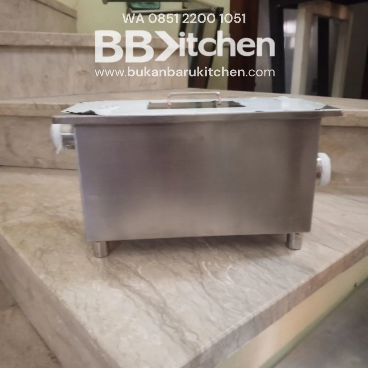 Gestrep Stainless Steel Ukuran 40x20x20 foto 2