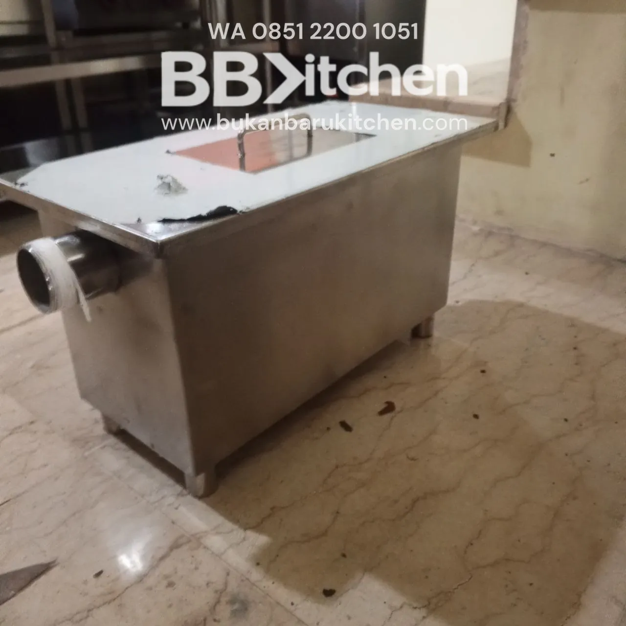Gestrep Stainless Steel Ukuran 40x20x20 foto 3