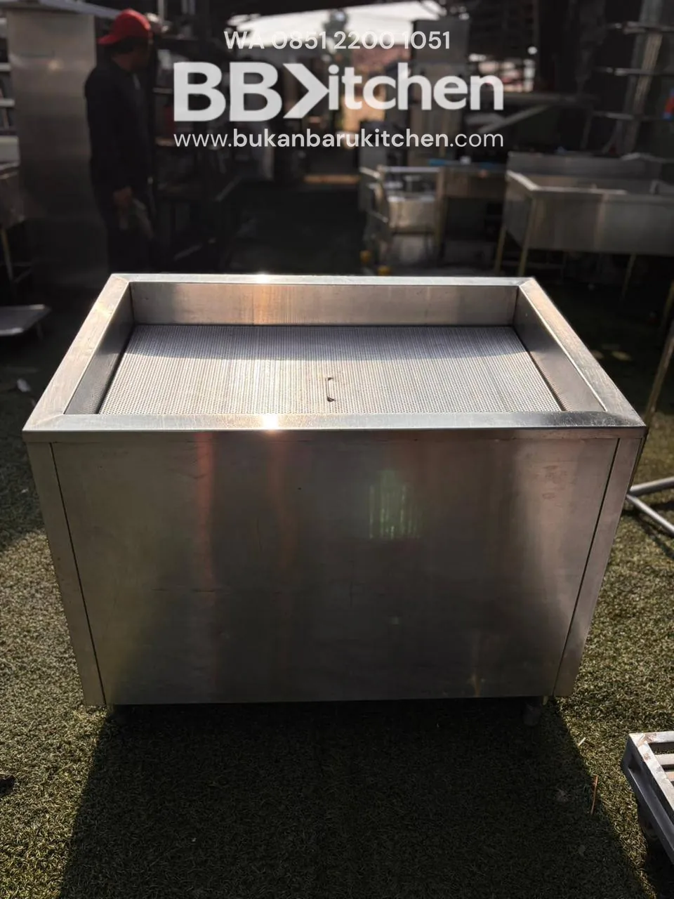Kabinet Pajangan Ikan/Daging 100x65x84 dengan Busa Insulation