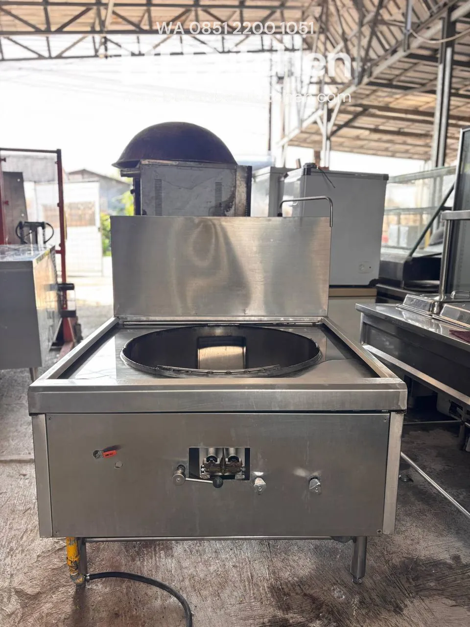 Kompor 1 Tungku Jumbo High Pressure Ukuran 110x115x78 foto 3