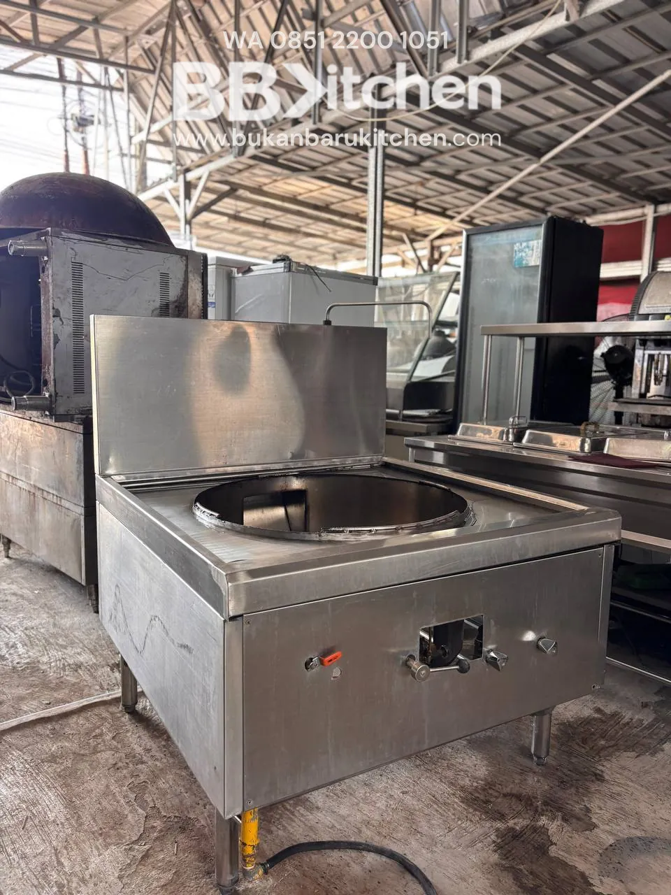 Kompor 1 Tungku Jumbo High Pressure Ukuran 110x115x78 foto 5