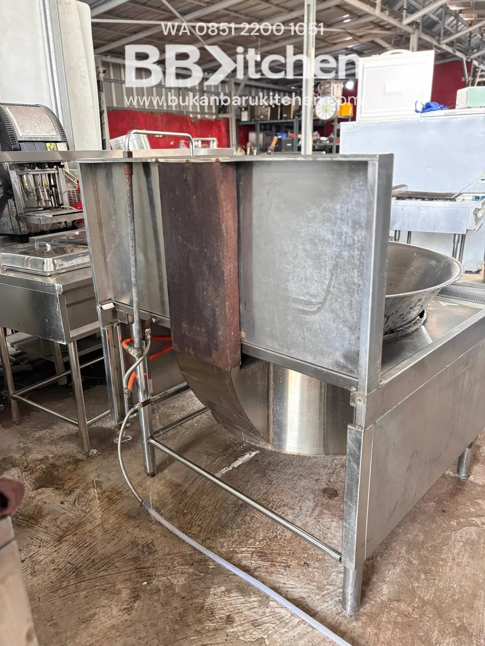 Kompor 1 Tungku Jumbo High Pressure Ukuran 110x115x78 foto 6
