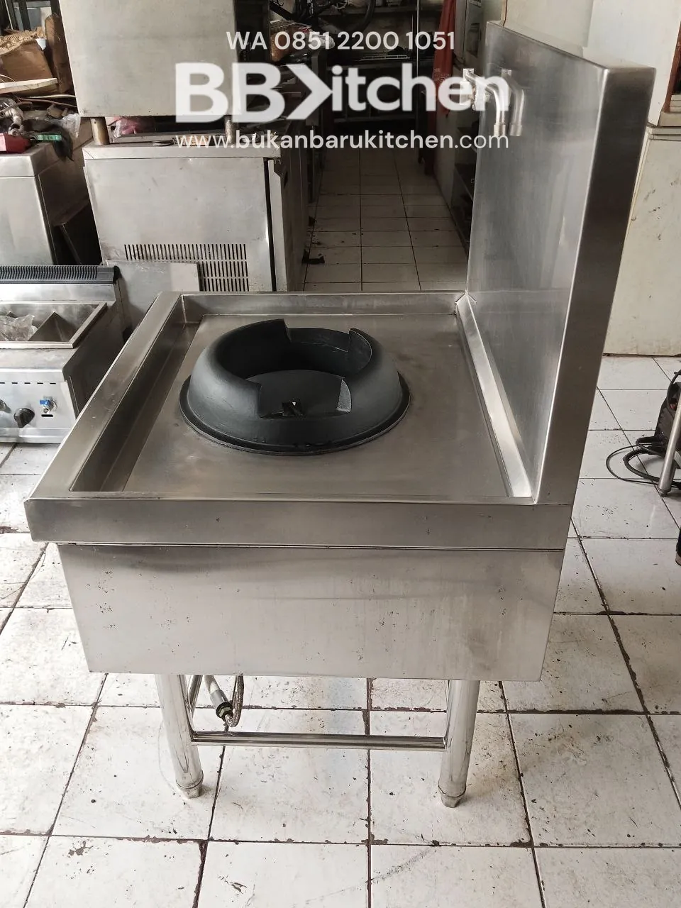 Kompor Kwalirange 1 Tungku High Pressure Ukuran 80x75x75 foto 3