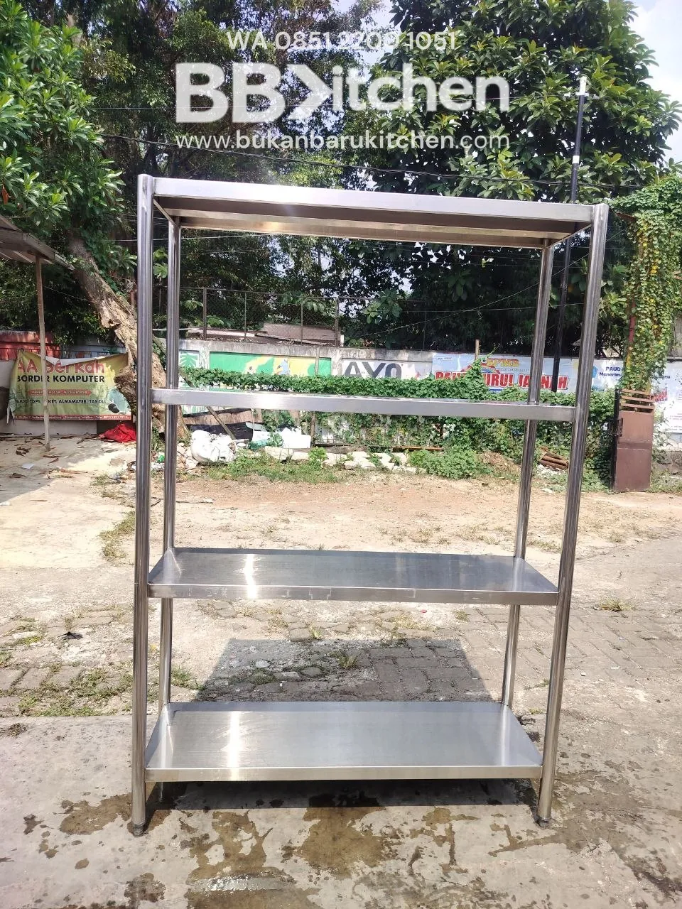 Rak 4 Susun Stainless Steel P120 L40 T175 foto 5