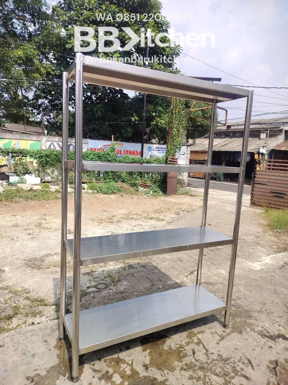 Rak 4 Susun Stainless Steel P120 L40 T175 foto 6