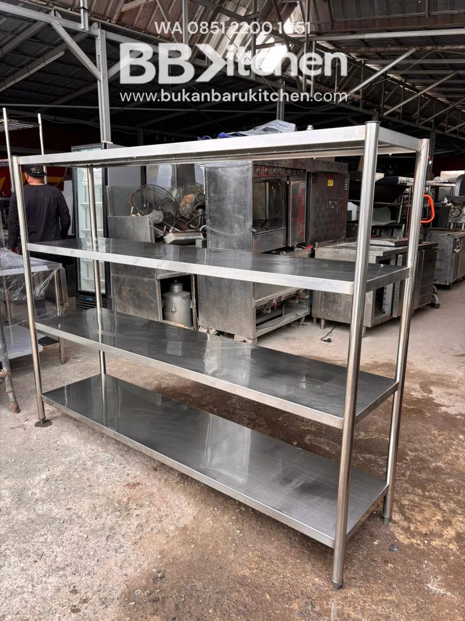 Rak Plat 4 Susun 200x50x155 foto 2