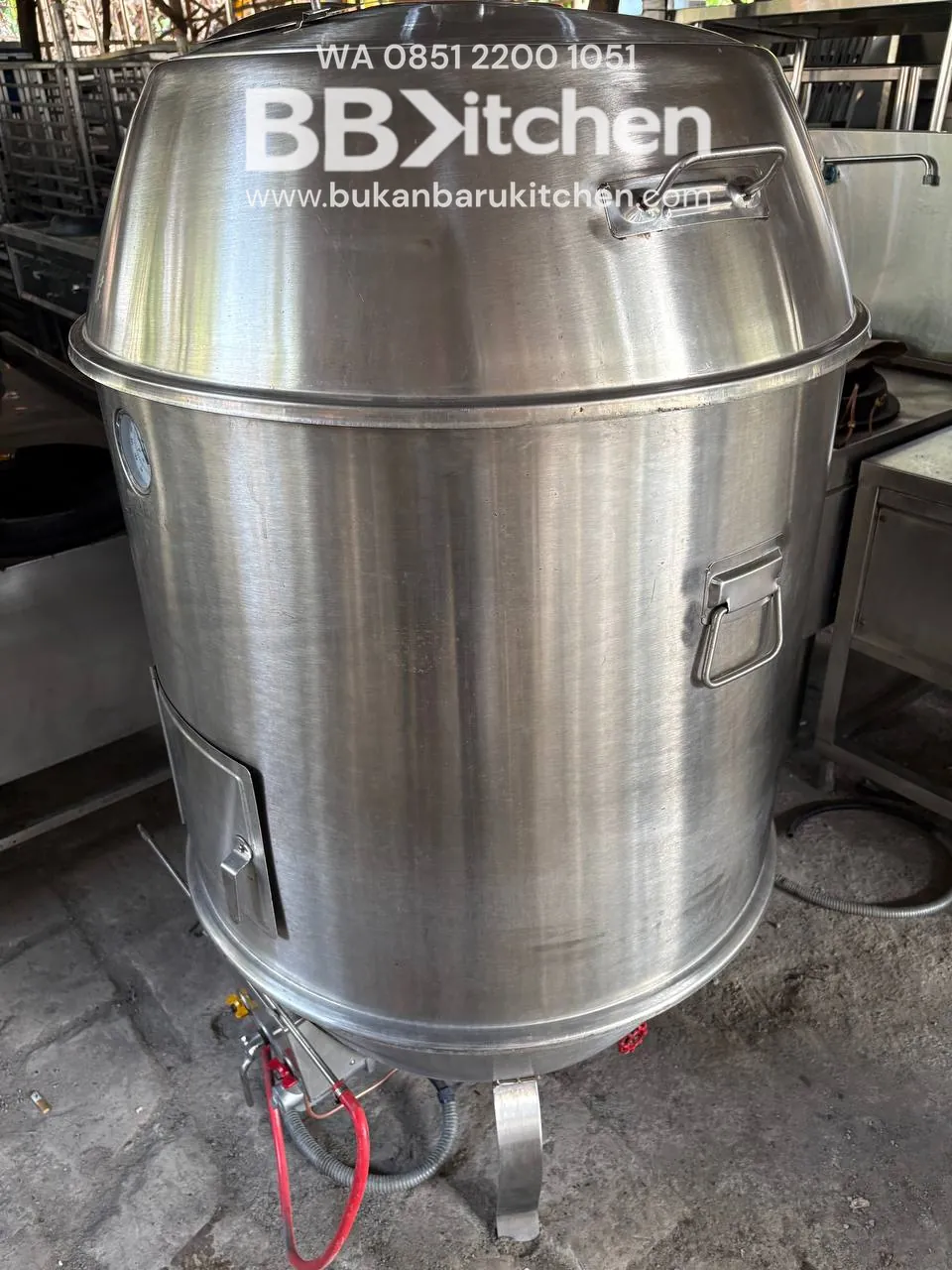 Apollo Gas Getra Pemanggang Bebek Low Pressure Ukuran 80 foto 2
