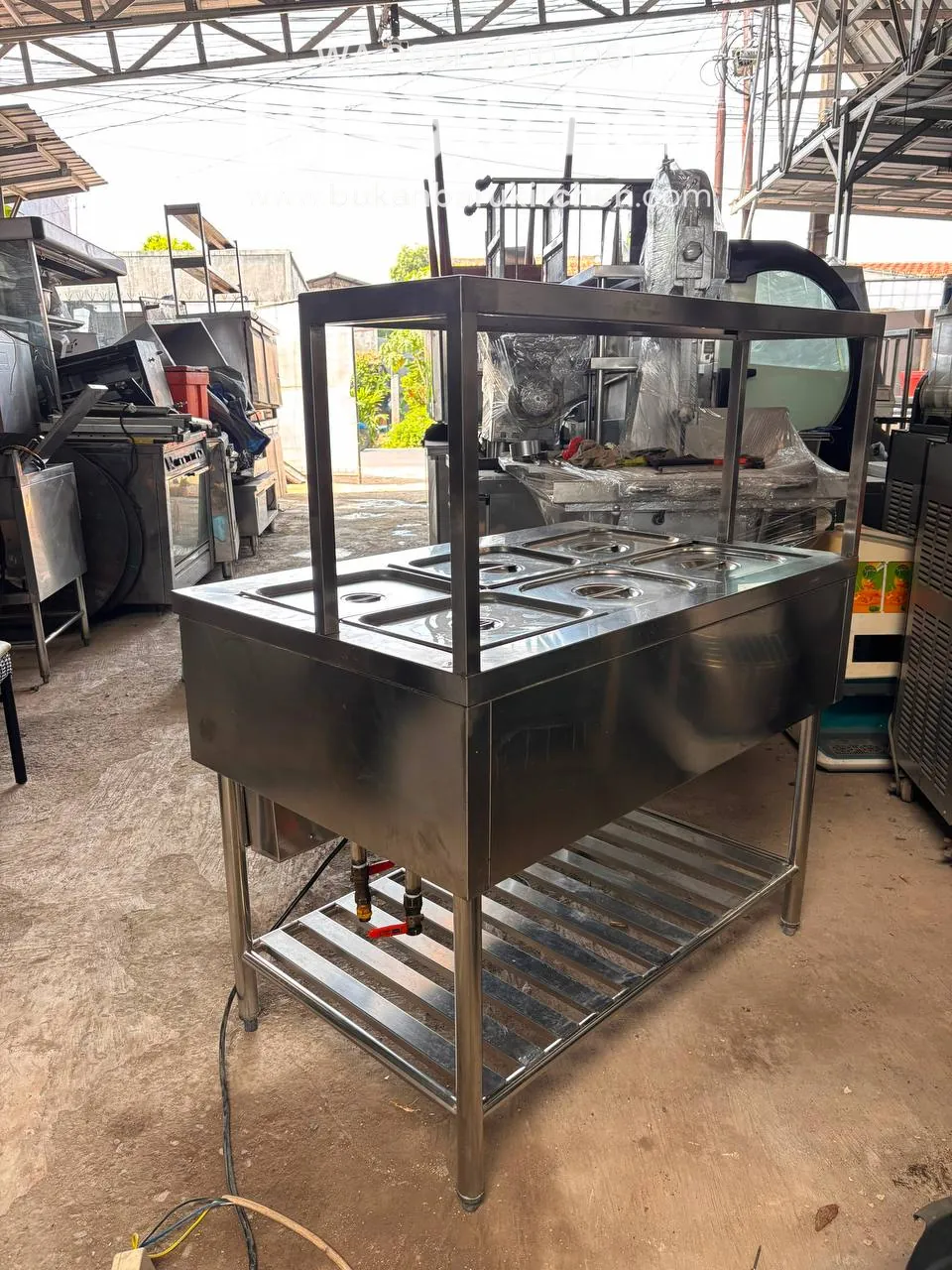 Bain Marie 110x70x85 Food Pan 6 BBKitchen foto 6