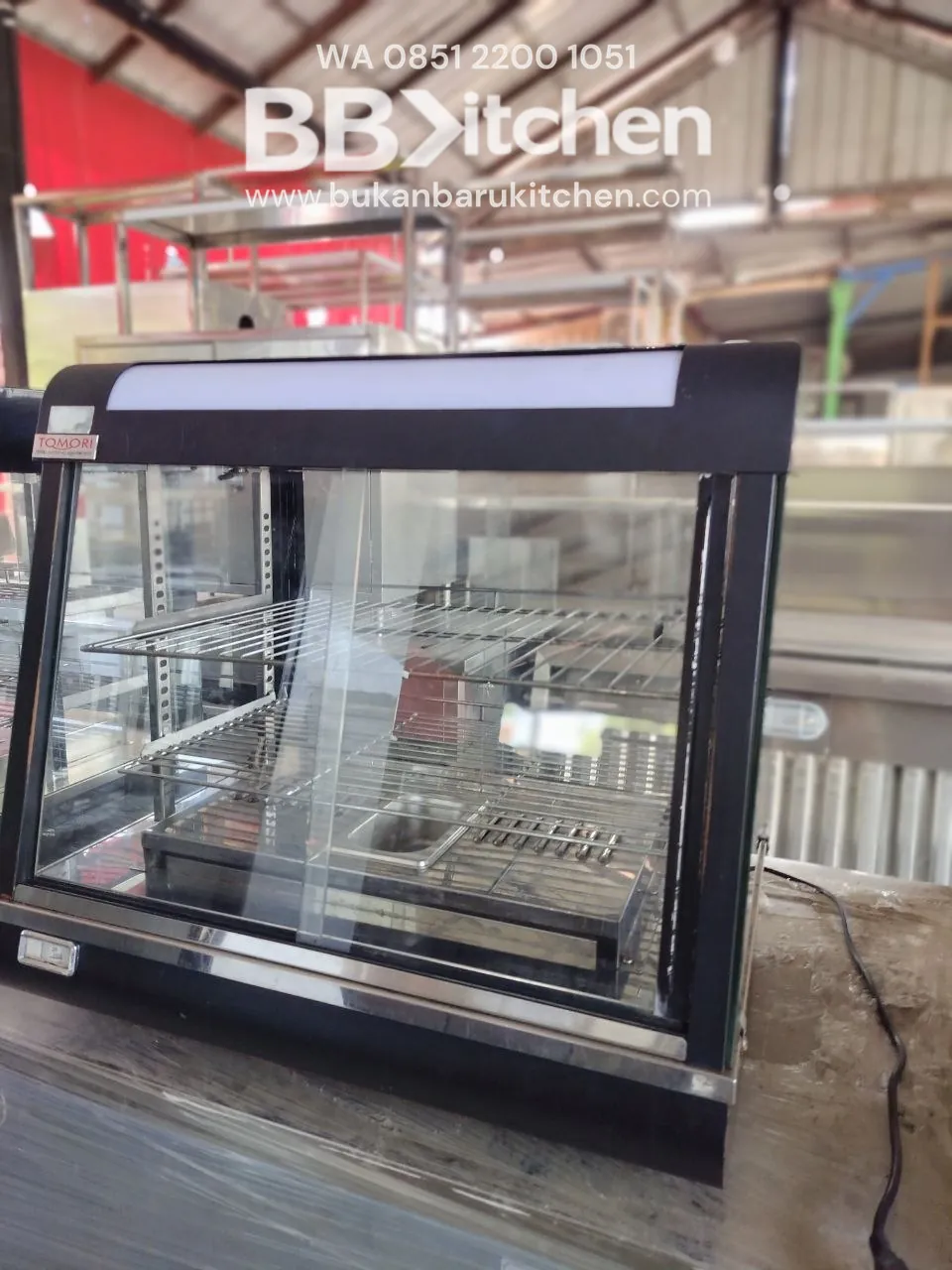 Food Display Warmer Tomori TDW-60-1 - Ukuran P66 L42 T62 foto 3