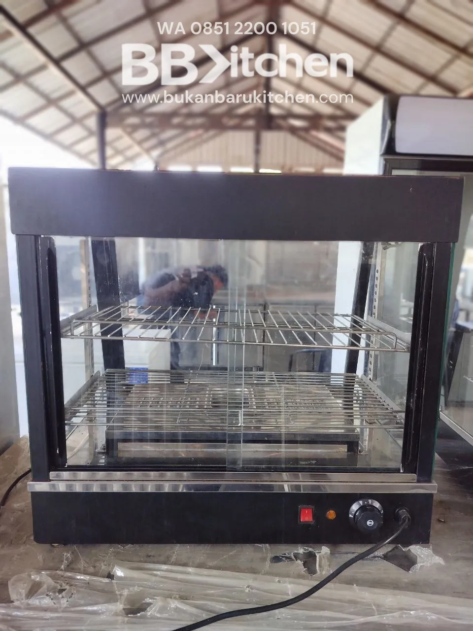 Food Display Warmer Tomori TDW-60-1 - Ukuran P66 L42 T62 foto 4