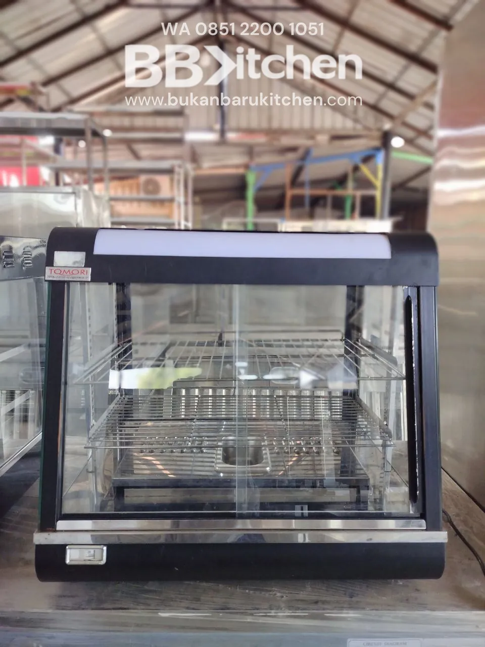 Food Display Warmer Tomori TDW-60-1 - Ukuran P66 L42 T62