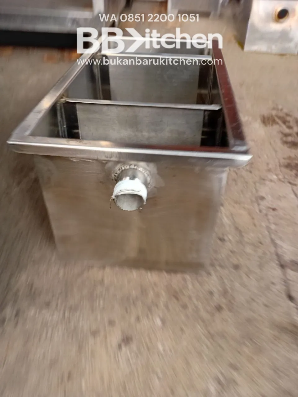 Gestrep Stainless Steel Ukuran 43x23x20 foto 3
