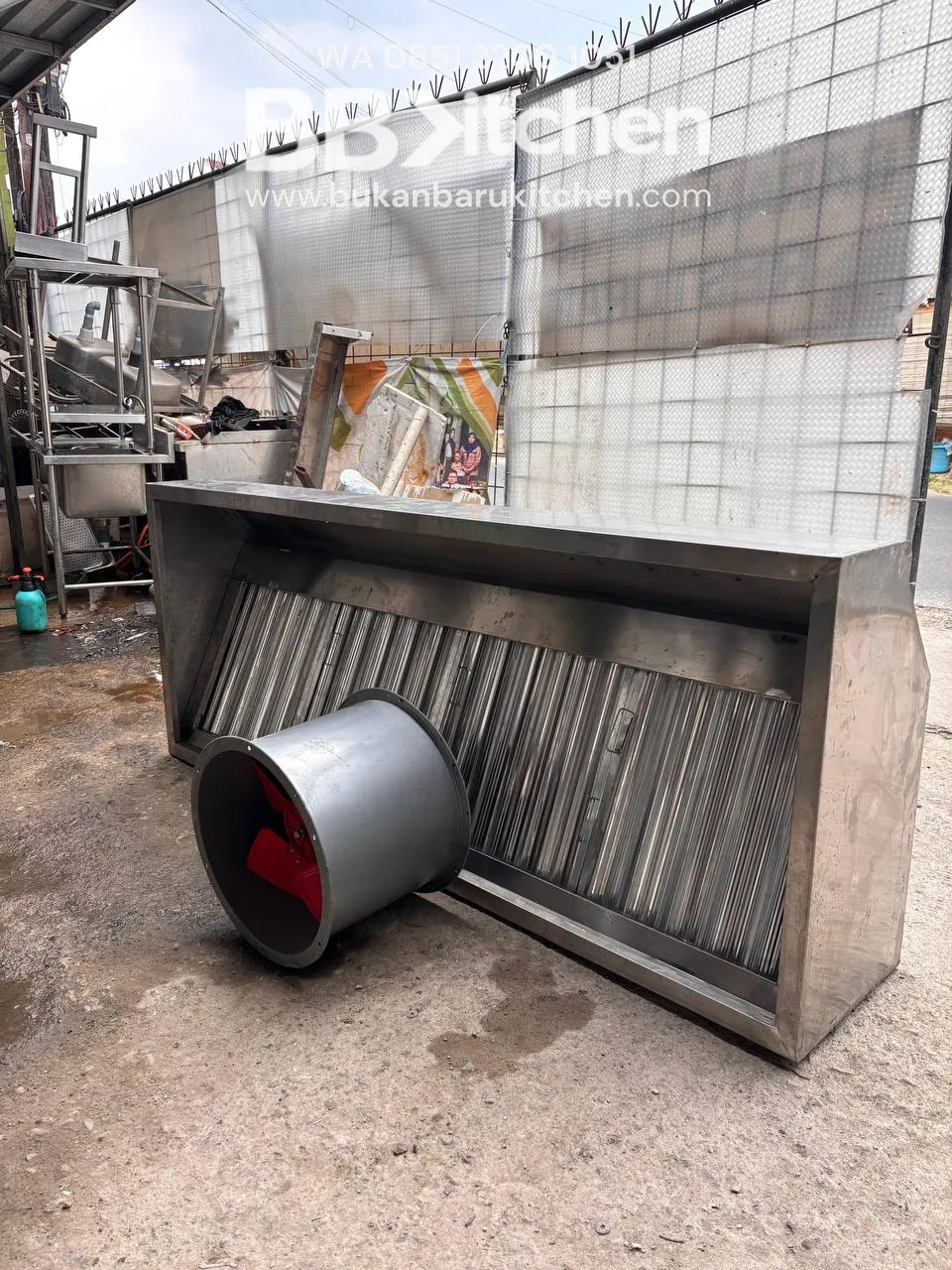 Hood dengan Blower 200x80x40 - 16 Inch foto 2