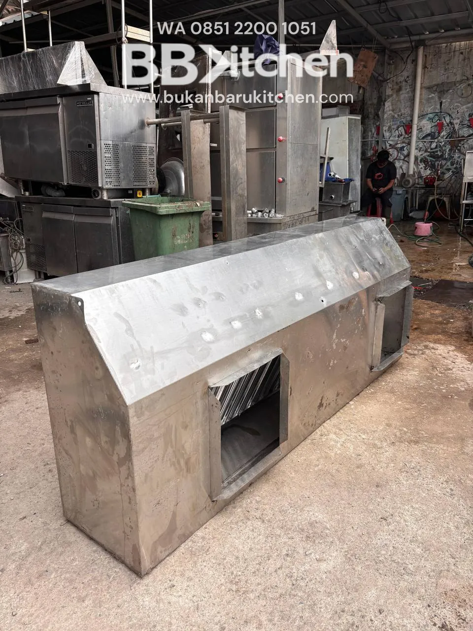 Hood dengan Blower 200x80x40 - 16 Inch foto 4