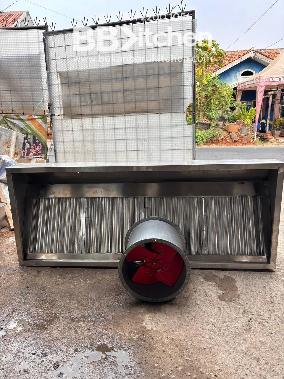 Hood dengan Blower 200x80x40 - 16 Inch