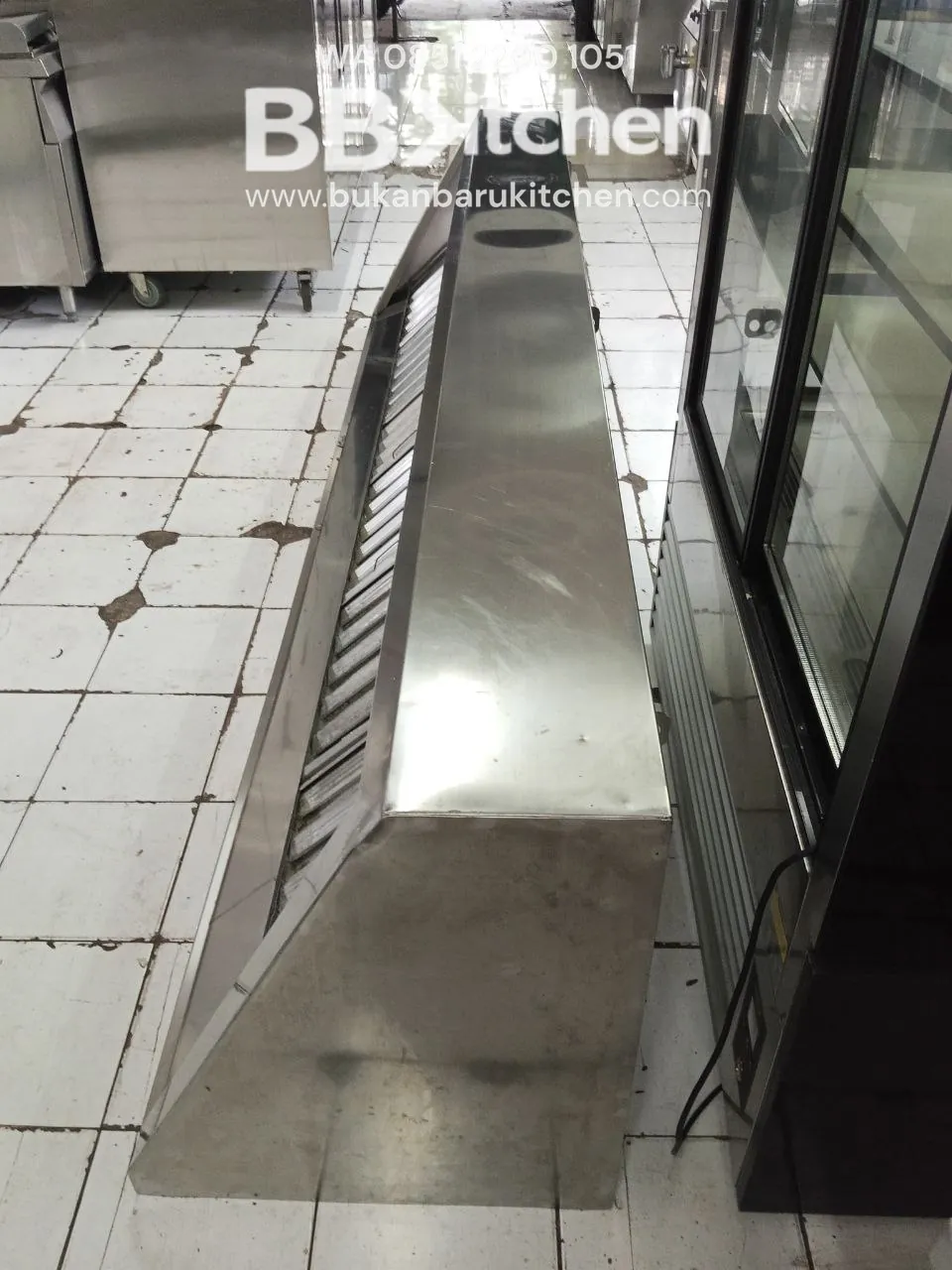 Hood + Filter 300x60x70 untuk Dapur Komersial foto 2
