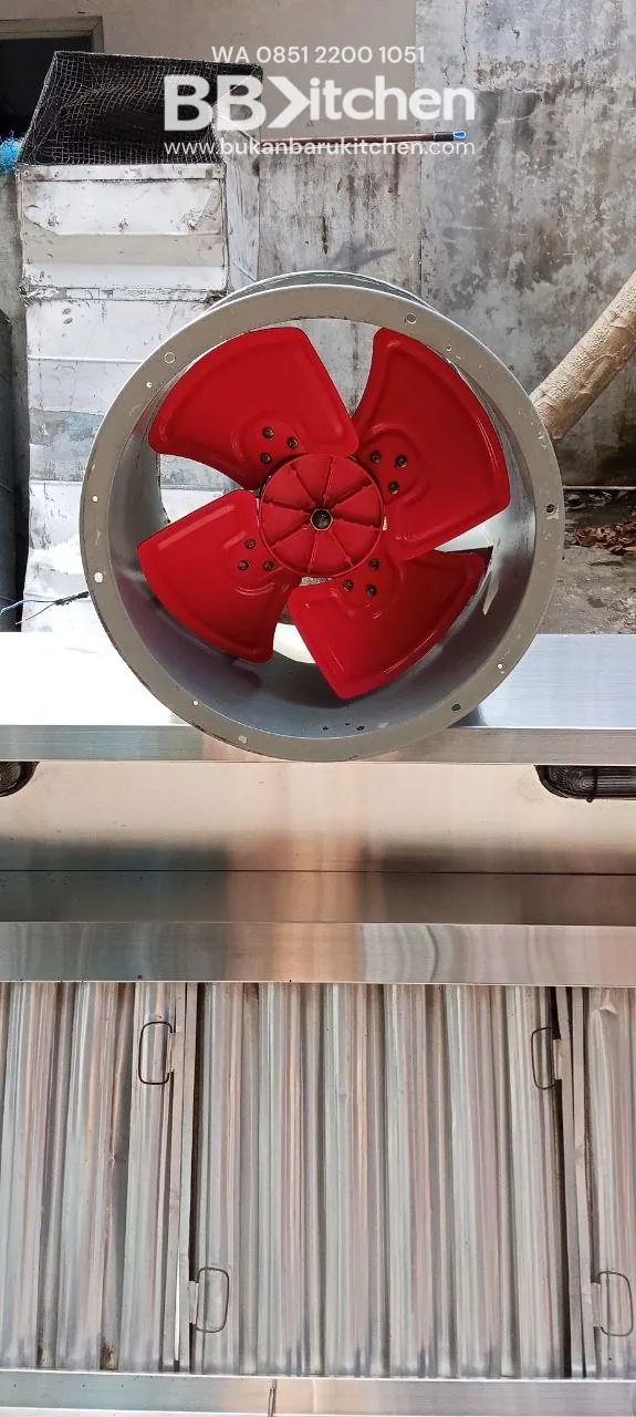 Hood Paket Blower + Ducting Ukuran 350x90x50 foto 9