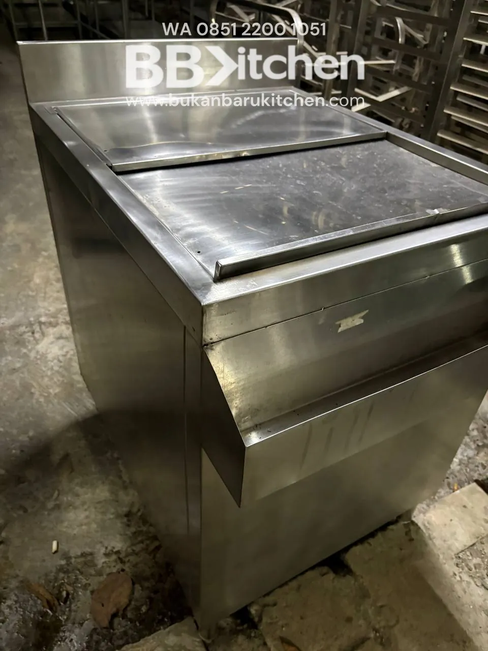 Ice Bin Ukuran 60x85x85 cm - Kapasitas 50x60x65 cm foto 2