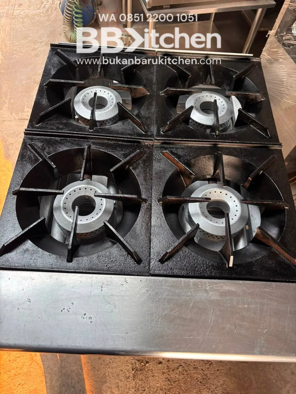 Kompor 4 Tungku Powerline 60x80x85 foto 5