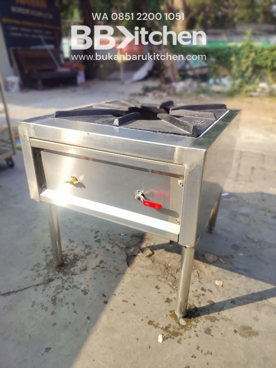 Kompor Stockpot High Pressure Ukuran P60 L65 T65 foto 3