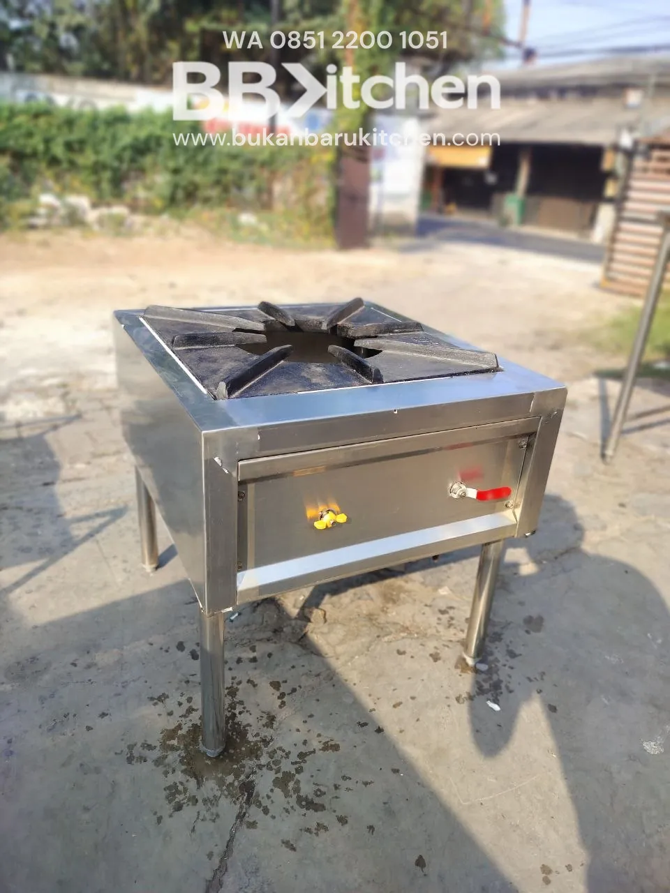 Kompor Stockpot High Pressure Ukuran P60 L65 T65 foto 5
