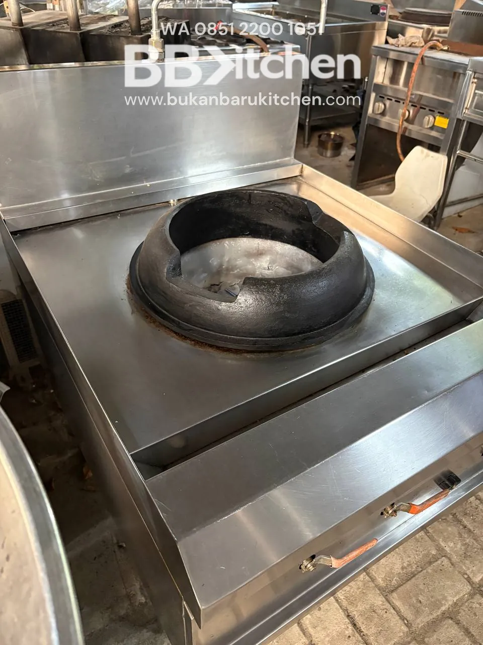 Kompor Wok 1 Tungku Ukuran 75x90x75 foto 3
