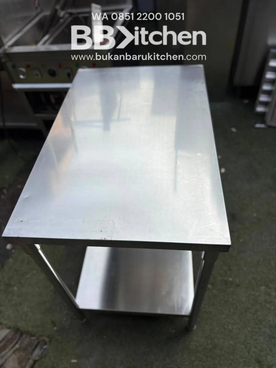 Meja Prepare 2 Susun Laci 90x60x85 foto 3