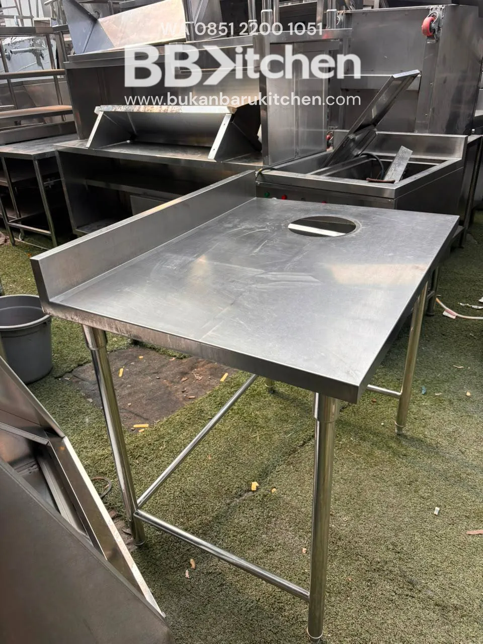 Meja Prepare Sampah Ukuran 100x75x85 foto 3