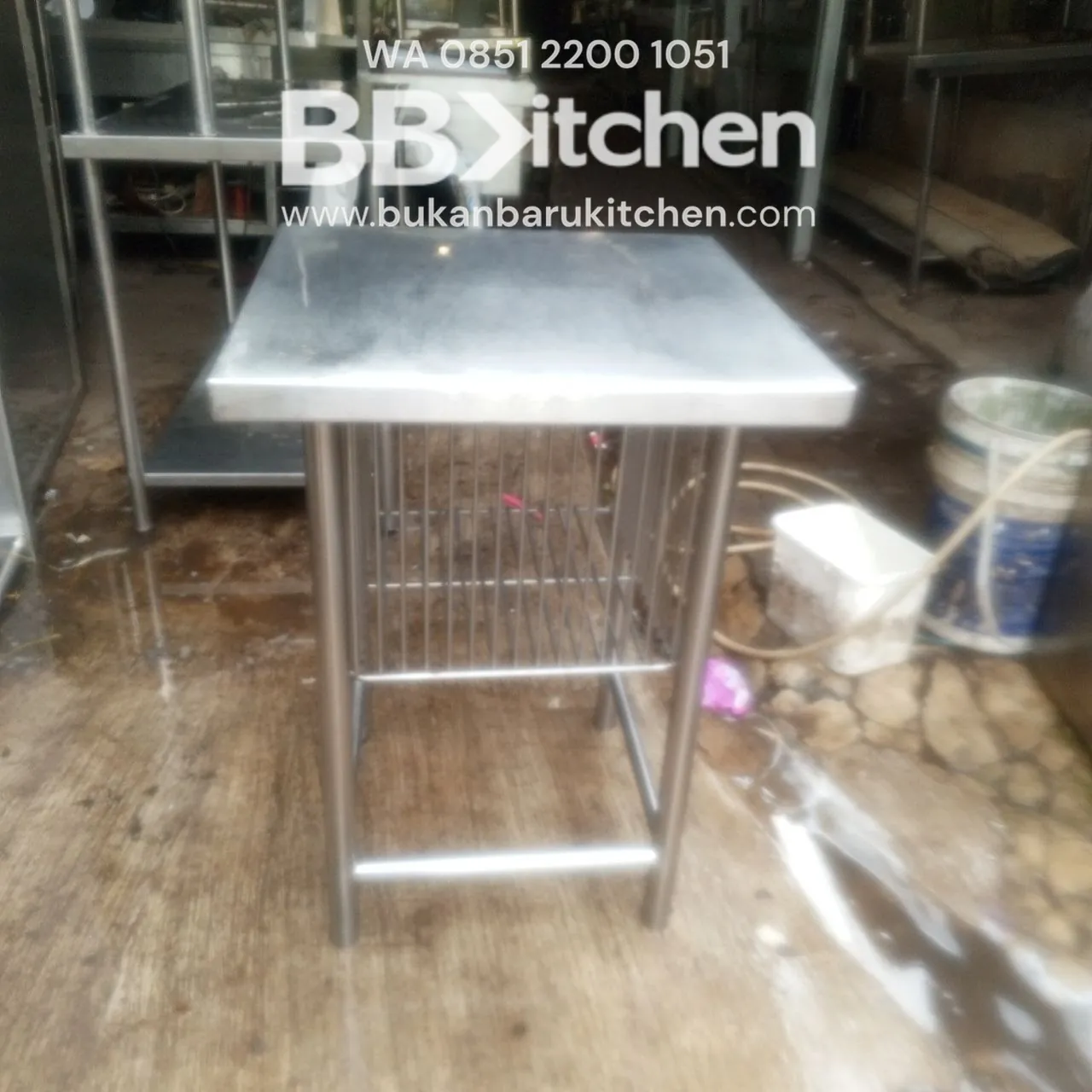 Meja Stainless 60x60x85 foto 2