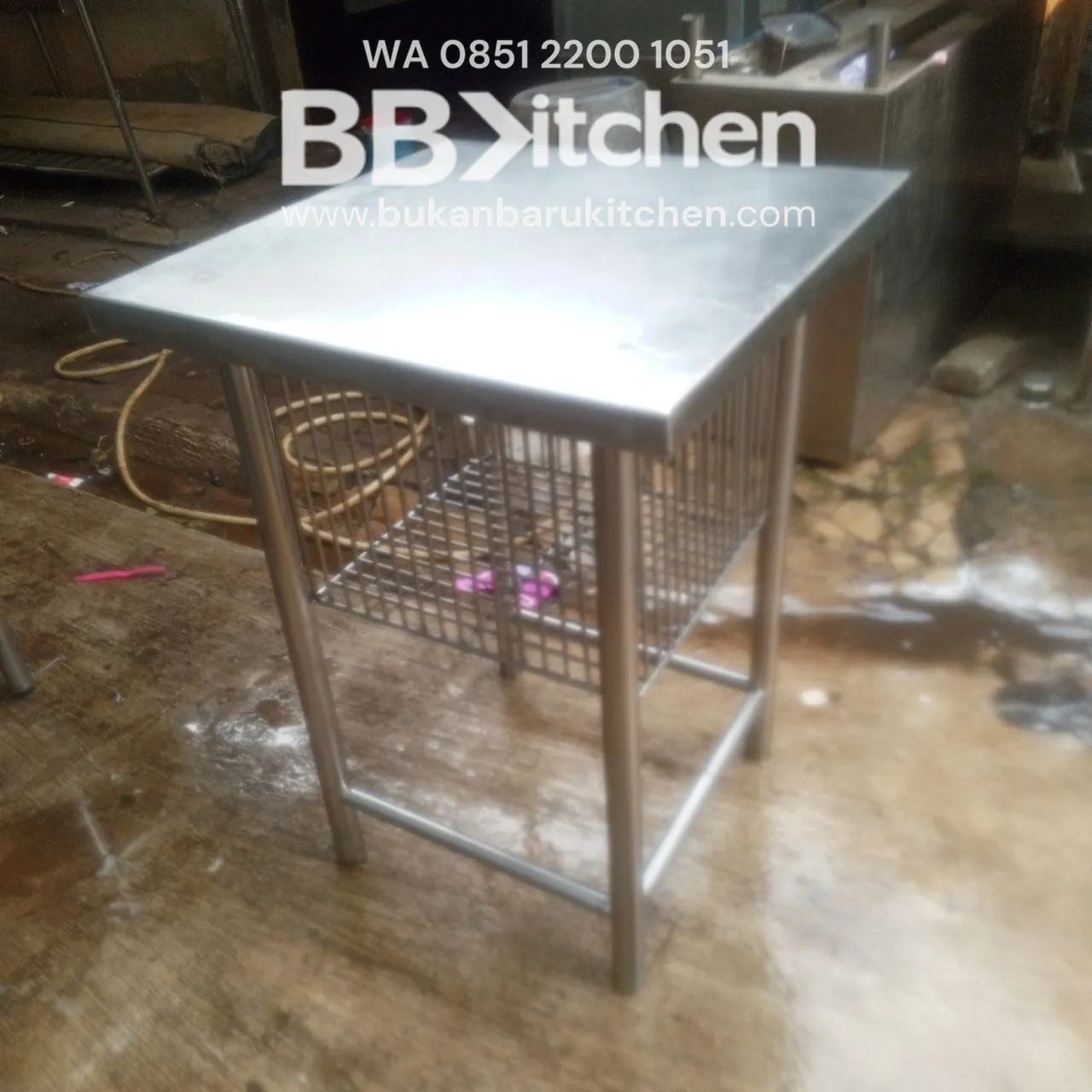 Meja Stainless 60x60x85 foto 4