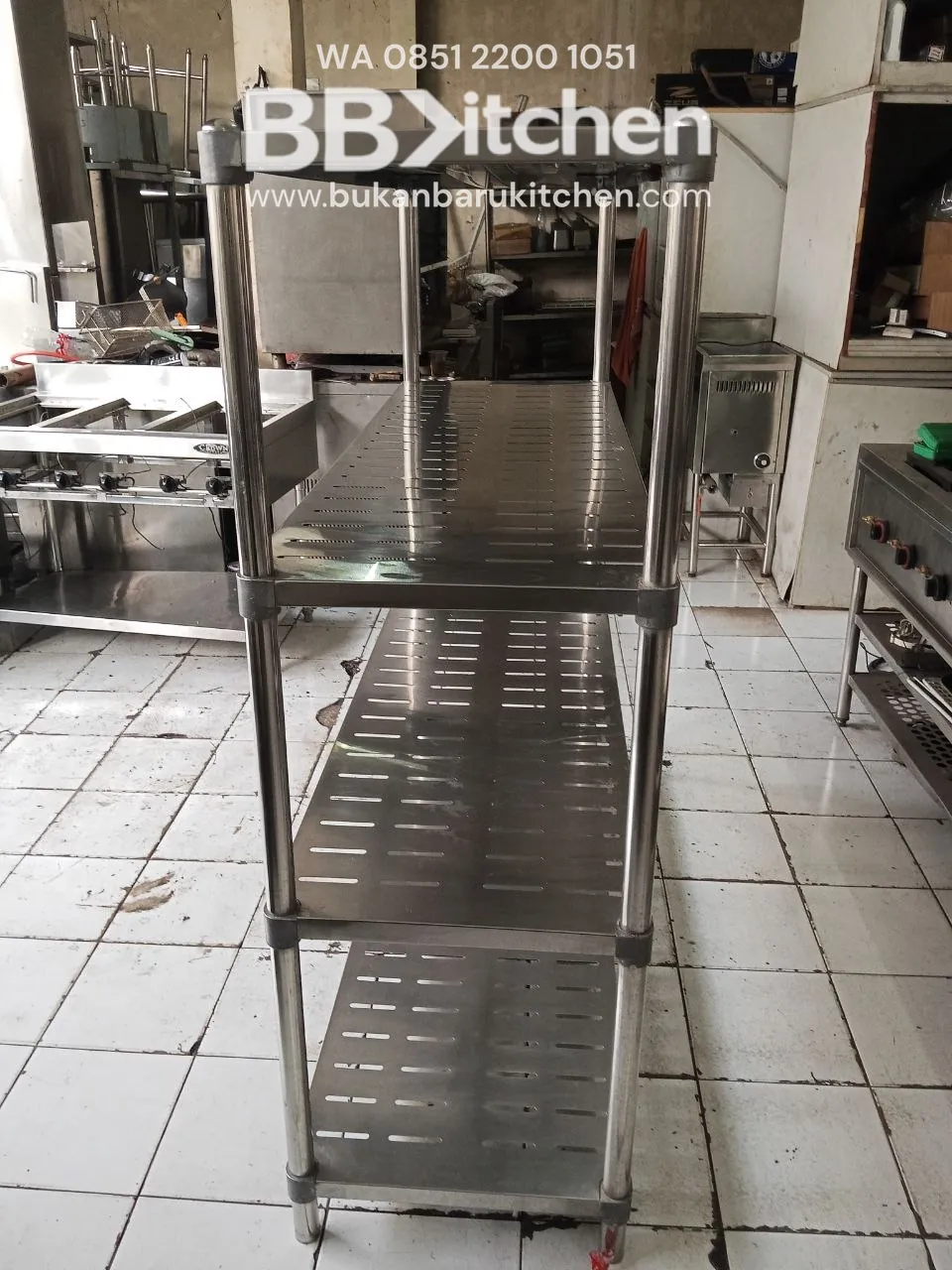 Rak 4 Susun Knock Down Ukuran 150x50x155 foto 3