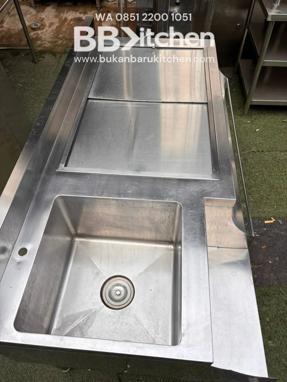 Sink Ice Bin Station 150x80x85 cm foto 5