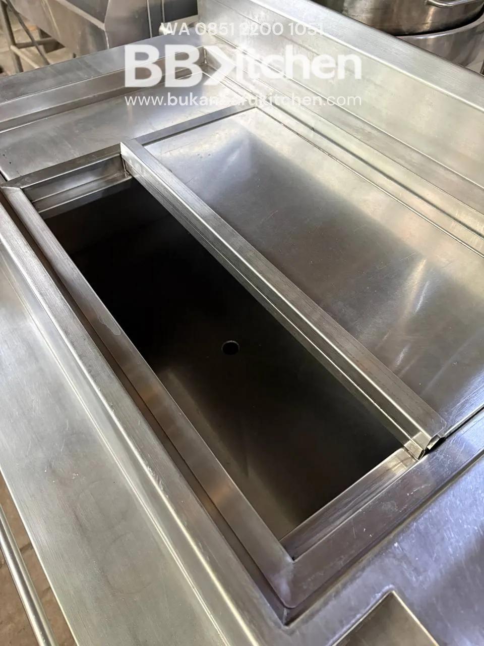 Sink Ice Bin Ukuran 120x60x85 dan Sink 25x25x25 foto 4